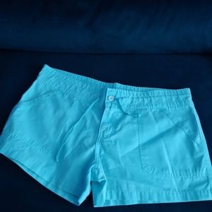 Blue shorts